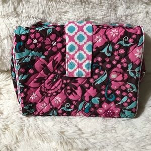 Modella quilted make up travel bag